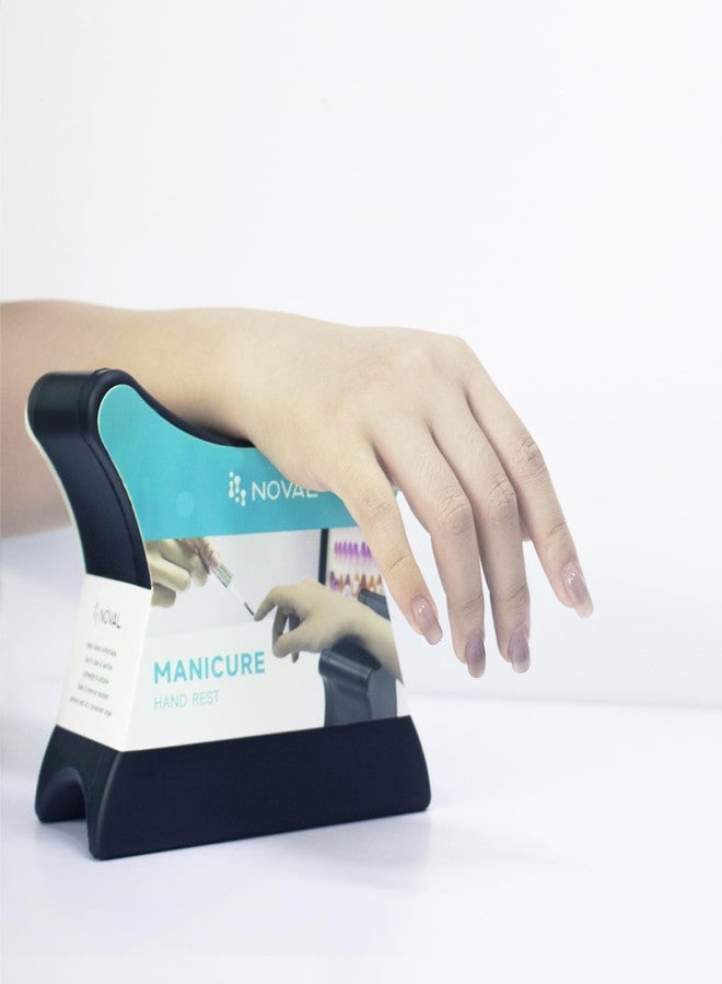 نوفال مسند يد ناعم من البولي يوريثان من نوفال للعناية بالأظافر - مسند ذراع وحامل يد لفنيي الأظافر، مسند ذراع للأظافر لصالونات السبا - مستلزمات العناية بالأظافر - Image 5